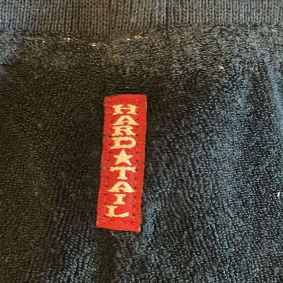 Hard Tail Girls Navy Blue Terry Drawstring Shorts, Size L & XL - Picture 5 of 7